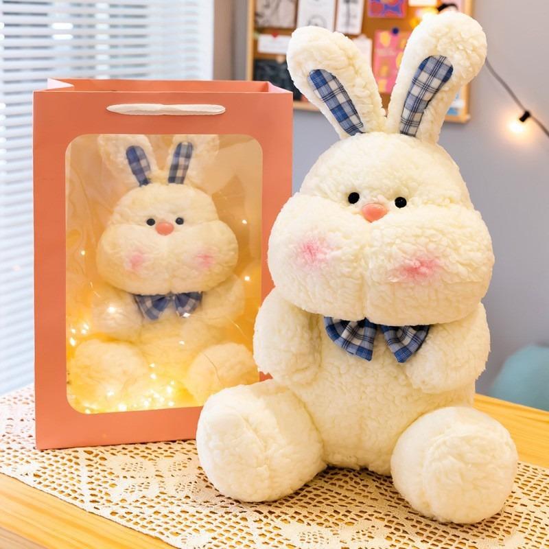 Cute Rabbit Pig Bear Plush Stuffed Doll Pillow For Birthday Gift