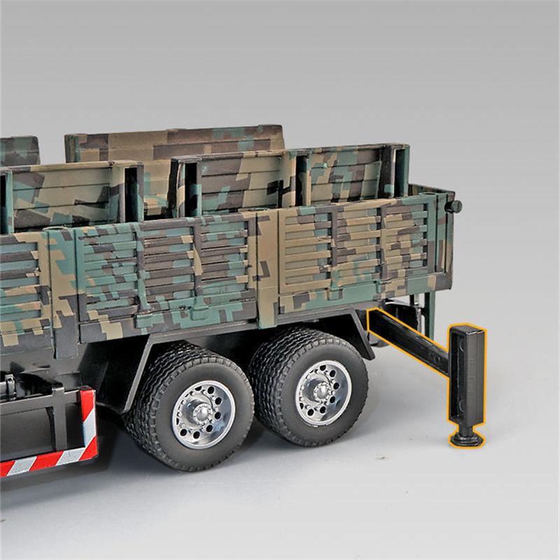 Legering Taktisk Lastbil Pansarbil Modell Metall Militär Personentransport Fordonsmodell Ljud och Ljus Barnleksaker Gåvor