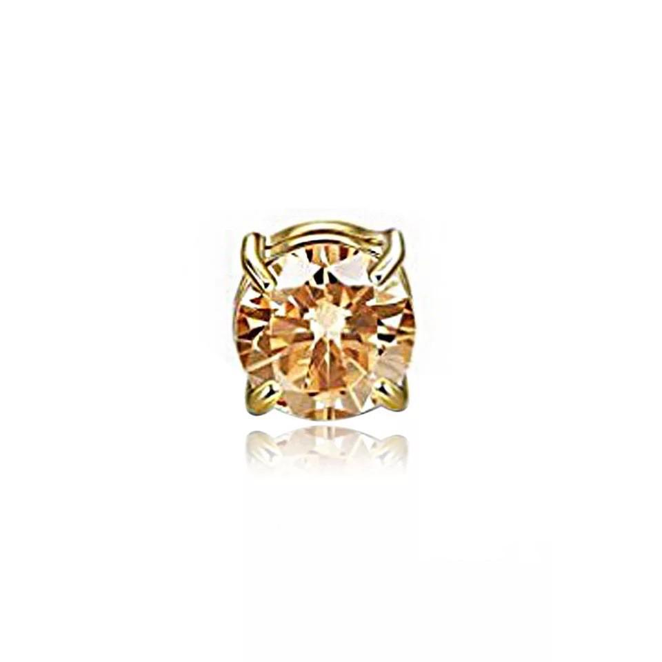 Zirconia Magnetic Studs: No-Pierce Unisex Earrings