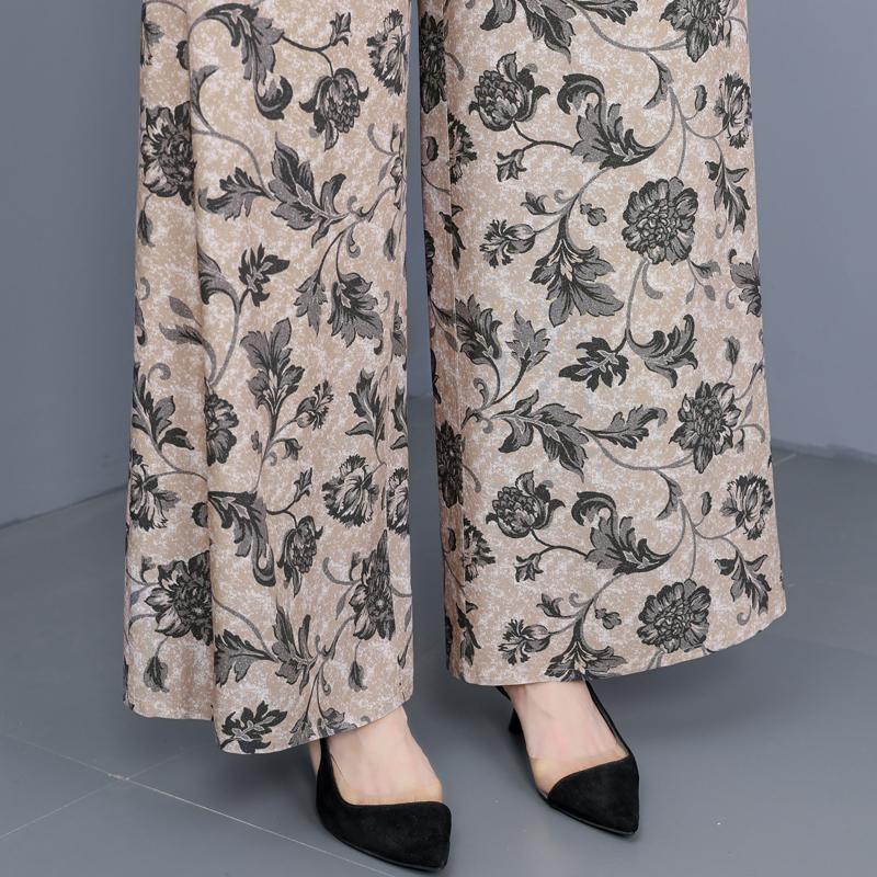 Zomer Wijde Pijpen Broeken voor Dames Kleding Grote Maten Casual Hoge Taille Dames Broeken