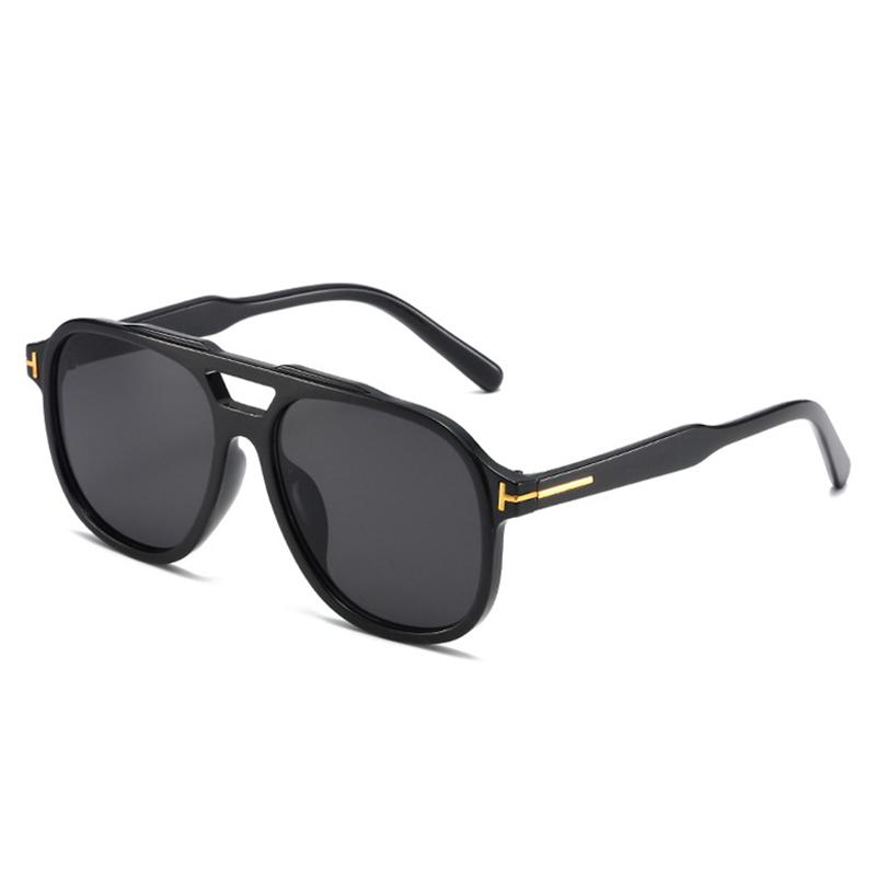 SHAUNA Retro Double Bridges Pilot Güneş Gözlüğü Erkek Moda Marka Tasarımcısı Şeffaf Okyanus Degrade Lens Kadın Trend Güneş Gözlükleri