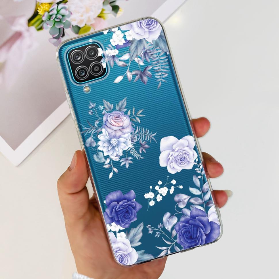 For Samsung Galaxy A12 Case Cute Fashion Patterned Cover For Samsung A 12 GalaxyA12 Soft TPU Silicone Phone Case Shell 6.5"