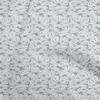 Cotton Flex Dusty Teal Green Fabric Floral Sewing Material Print Fabric By The Yard 40 Inch