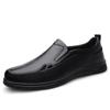 2024 neue männer Echtes Leder Casual Schuhe alle-spiel tragen-beständig atmungsaktiv Arbeits Schuhe Hochzeit Party Kleid schuhe