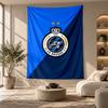 Dekoratives Wandbild, Wandkunst mit Aufdruck des FC Brügge, Leichte Wanddekoration für Schlafzimmer-Hintergrund