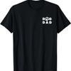 Hondenpapa Zak Hondenpoot Grappige Vaderdag Hondenliefhebber Hondenbezitter T-shirt