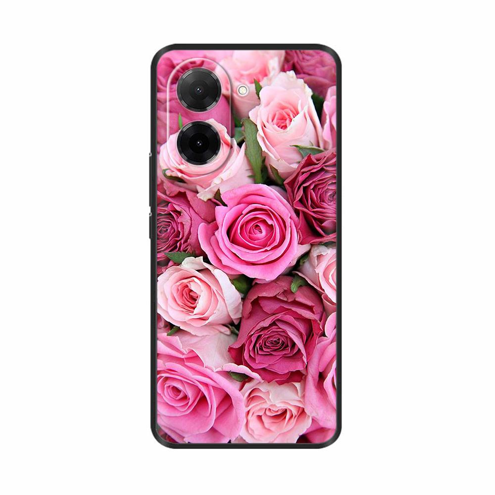 Für Poco C71 Hülle Xiaomi Poco C71 Cover Fundas Coque Weiches Schwarzes Silikon Kameraschutz Handy Stoßstange Schale Poco C71 Gehäuse
