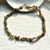 Nová móda Boho Gravel Choker Korál Avanturín Lapis Lazuli Ametyst Quartz Nepravidelné úlomky přírodního kamene Dámské náhrdelníky