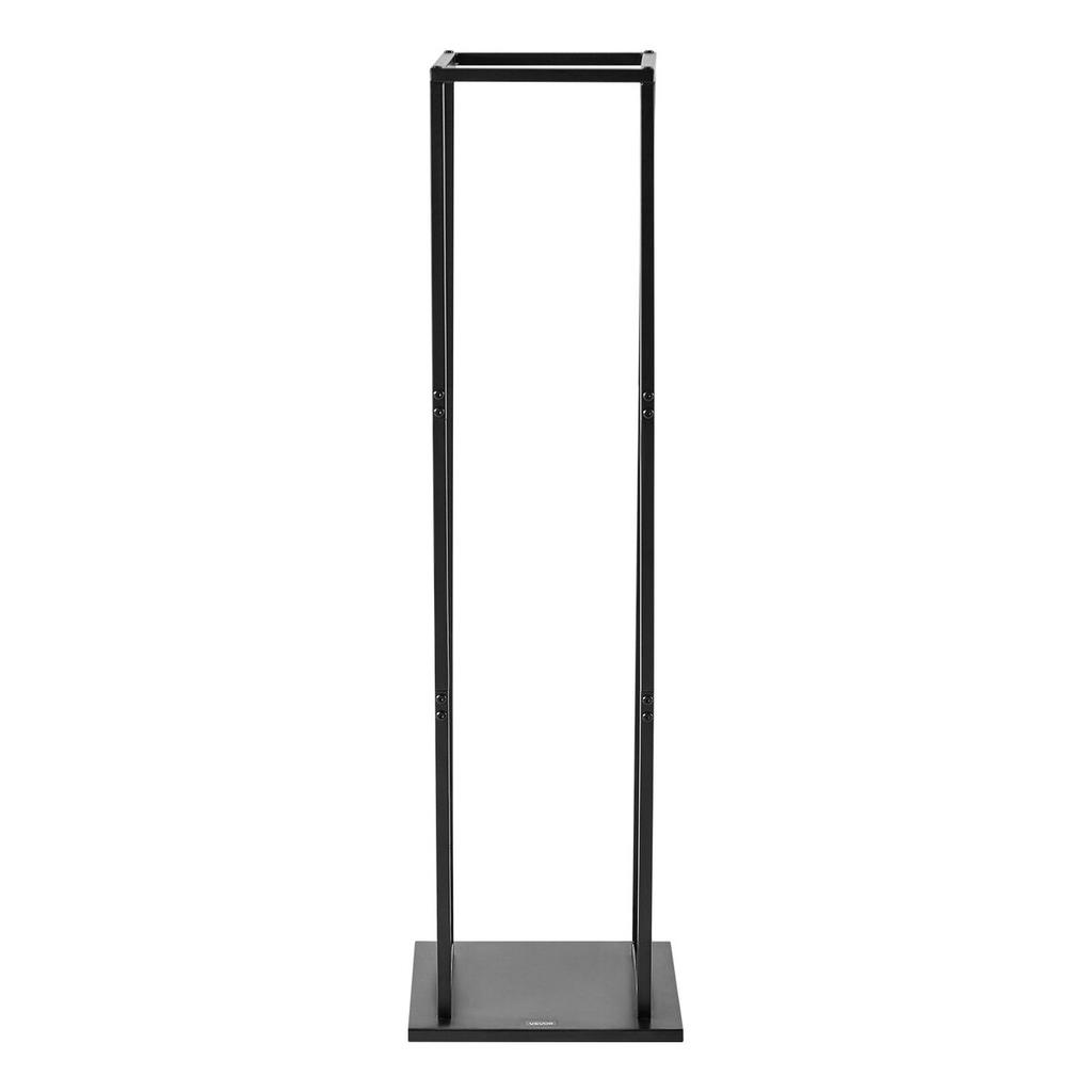 Siseruumide küttepuude hoidik, 33 × 32 × 112 cm Küttepuude virnastaja hoidik, Mahutab kuni 45 kg, Kõrge puiduhoidja alus, Pulbervärvitud terasest küttepuude hoidik, Tugev