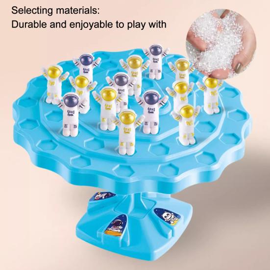 Kids Astronaut Balance Tree Toy Logic Thinking Focus Training Two-Player Frog