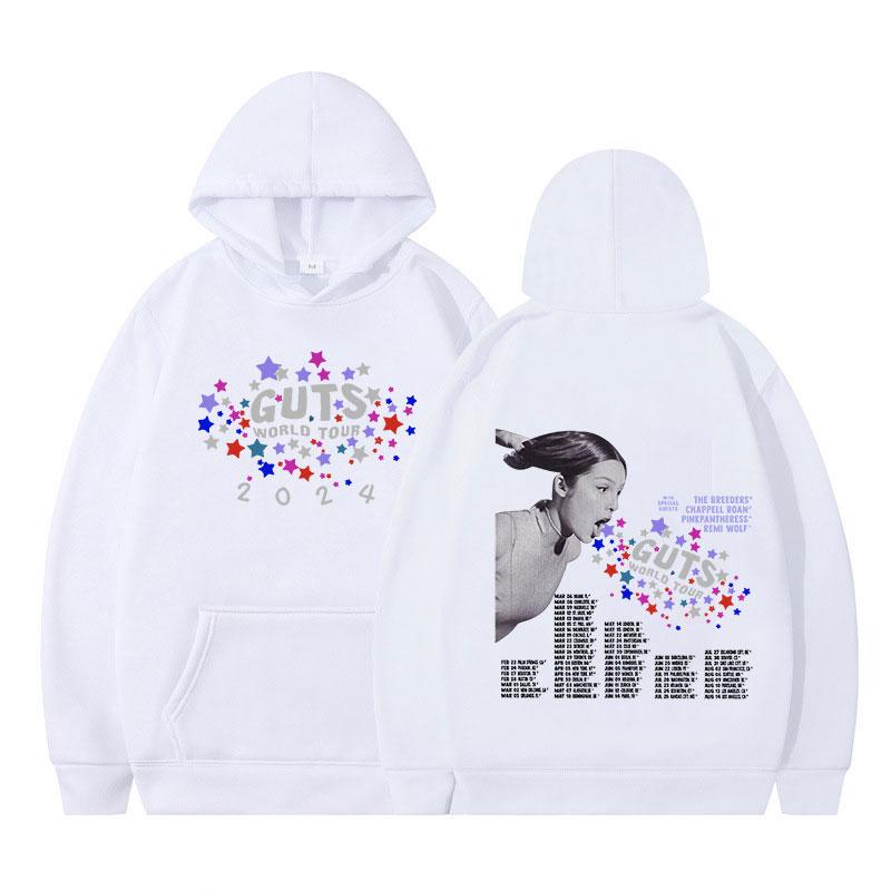 Mikina s kapucí Sour Vampire Guts 2024 World Concert Tour Pánské Dámské Oblečení Móda Hip Hop Mikiny Harajuku Oversized Mikiny Y2K