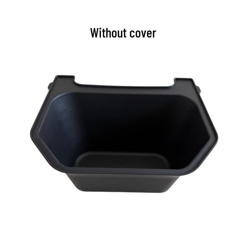 Suitable for Tesla Model Y Armrest Box Rear Storage Organizer and Car Trash Bin
