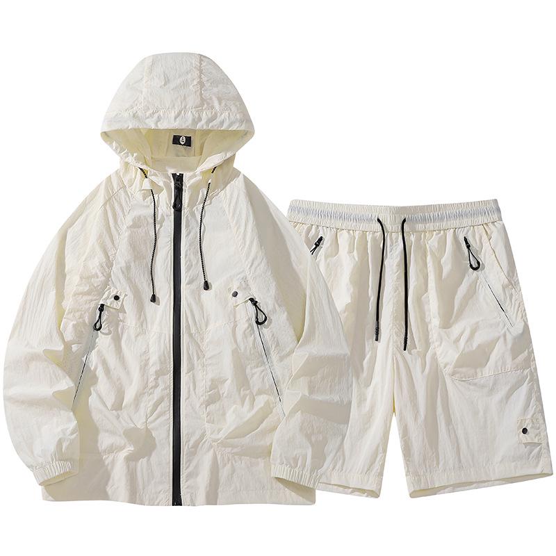 UPF 50+ Kapuzen-Sonnenschutzjacke für Paare - Atmungsaktive Sommer-Outdoor-Angelbekleidung