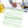 Geometric Template Ruler Technical Drawing Painting Drawing Tool Circle Stencil Drafting Supply