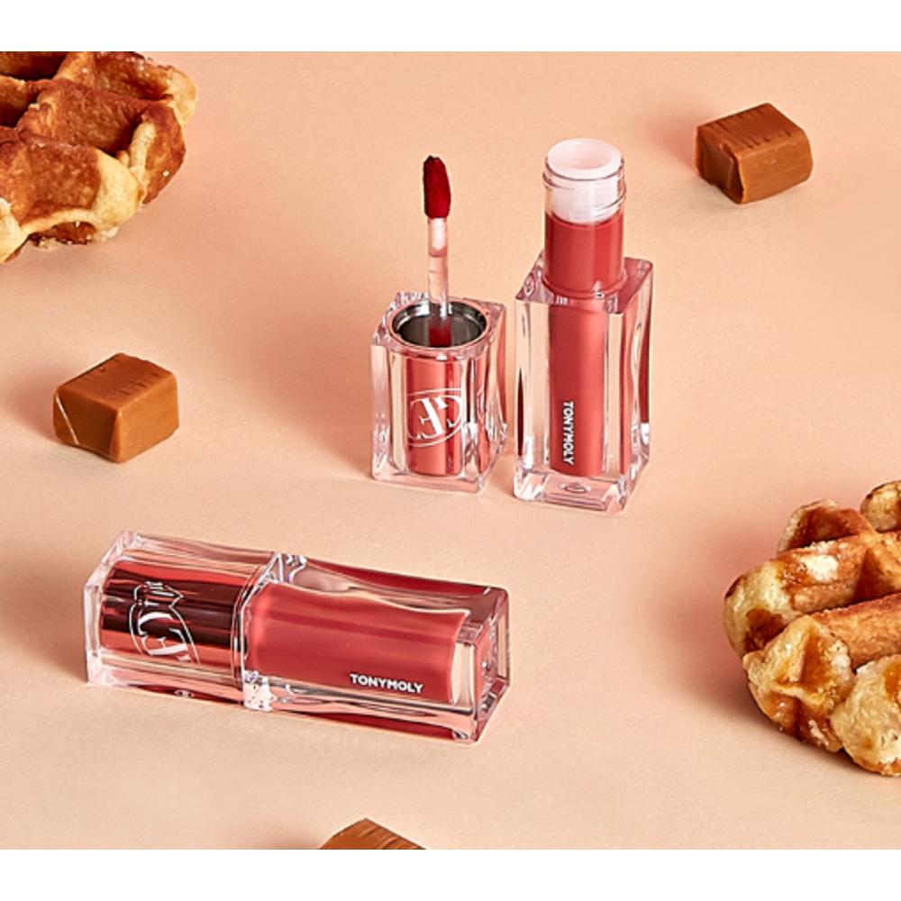 Tony Moly Get It Lip Tint Waterful Butter, 02 Nutty Cream, 4,3 g, 1 Stück