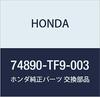 Genuine Honda Rear License Plate Garnish Assembly for Honda Fit Shuttle and Fit Shuttle Hybrid, Part Number 74890-TF9-003