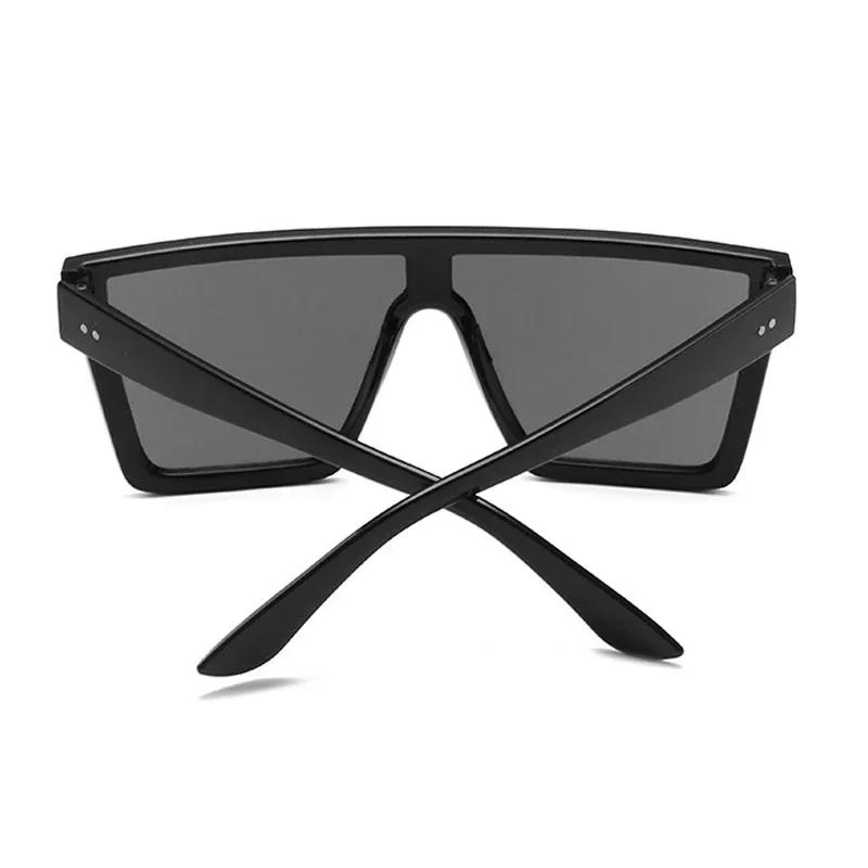 Retro Square Sunglasses Women Men Vintage Punk Mirror Lens Designer Brand Fashion Sun Glasses Unisex