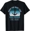 Entschuldigung für das, was ich beim Anlegen des Bootes gesagt habe Vintage Segeltuch T-Shirt