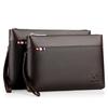 Men's Large Capacity Soft Leather Clutch Wallet - Trendy Casual Handbag & Envelope Bag