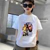 2026 Sommer Neu Rap Mob Leben Hip Hop Mode Kinder T-Shirt Jungen und Mädchen Kleidung Sommer Kinder Kurzarm T-Shirt