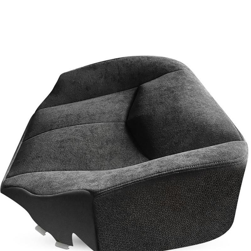 For Chevrolet Silverado 2003-2006 Cloth Driver Bottom Seat Cover Cloth Dark Gray
