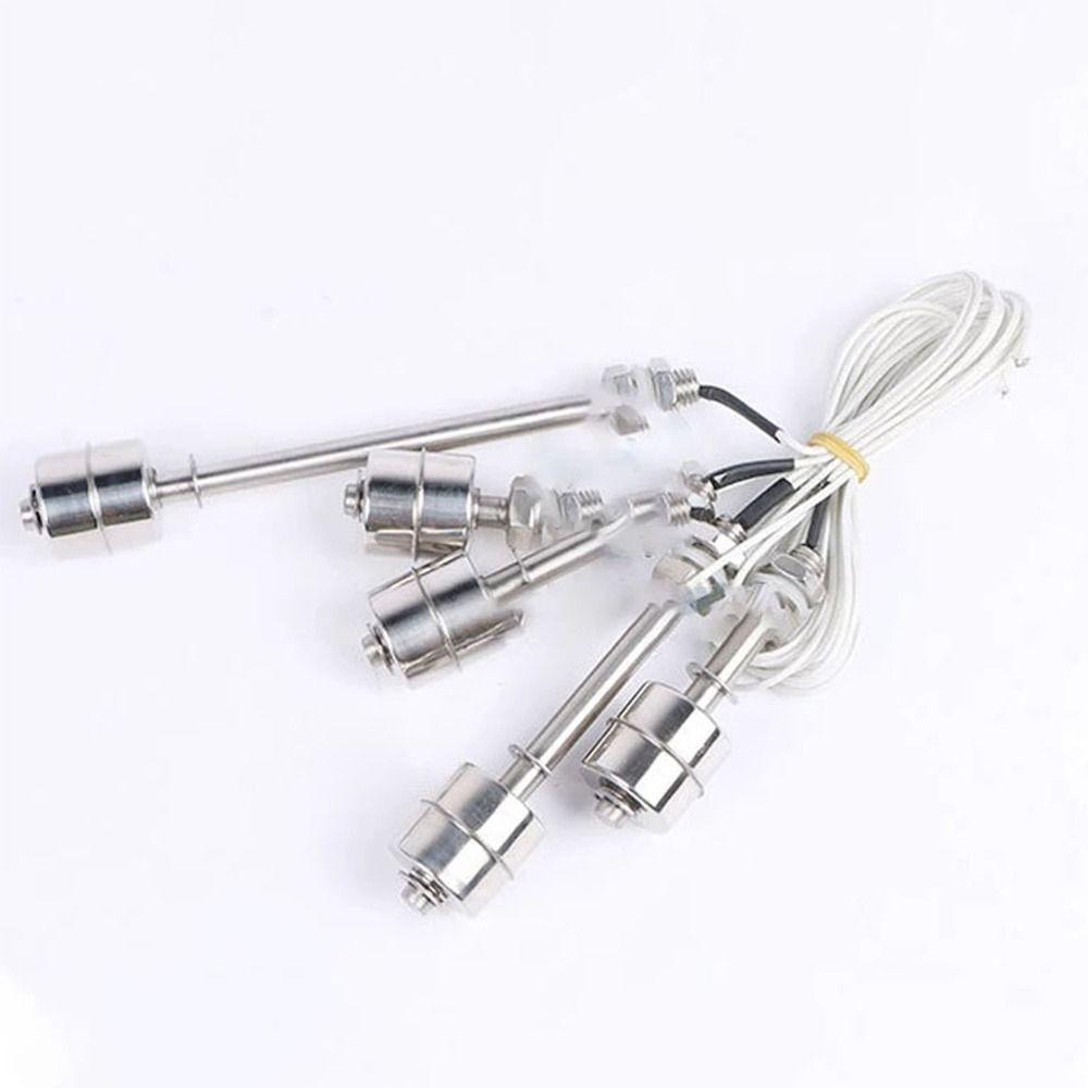 Switch 45-250mm Tank Liquid Water Level Sensor Tank Pool Flow Sensors Stainless Steel Float Switch