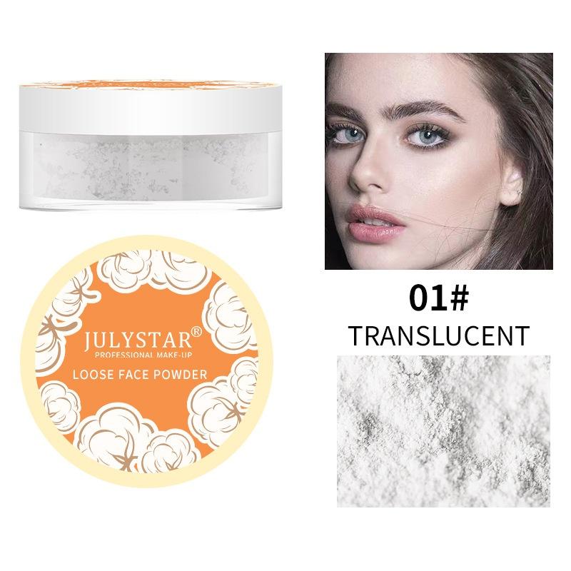Concealer Loose Powder Light Nude Repairing Matte Powder Waterproof Anti-sweat Does Not Take Off Makeup Makeup Powder