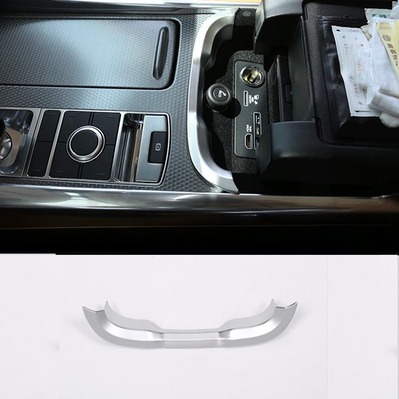 Car Central Control Armrest Box Decoration Strips Trim Cover Fit For Land Rover Range Rover Sport 2018 - Auto