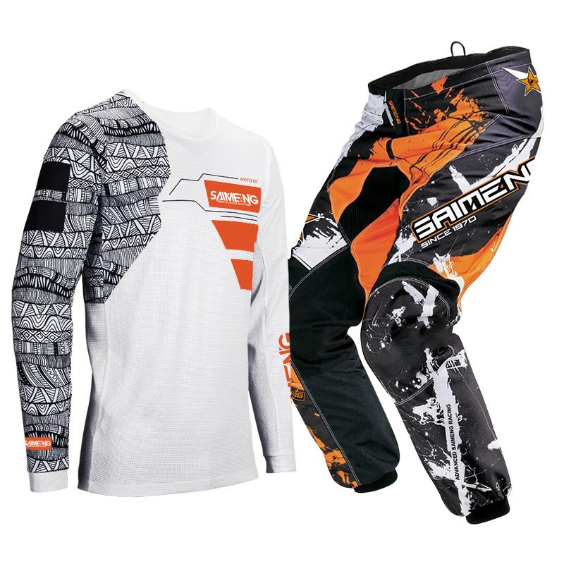 Motocross Gear Set for Kids 4 5 6 7 8 9 10 11 12 13 Years Youth Child Motorcycle Boy Girl Jersey Pant Kits Racing Suit Off-road Enduro MX MTB