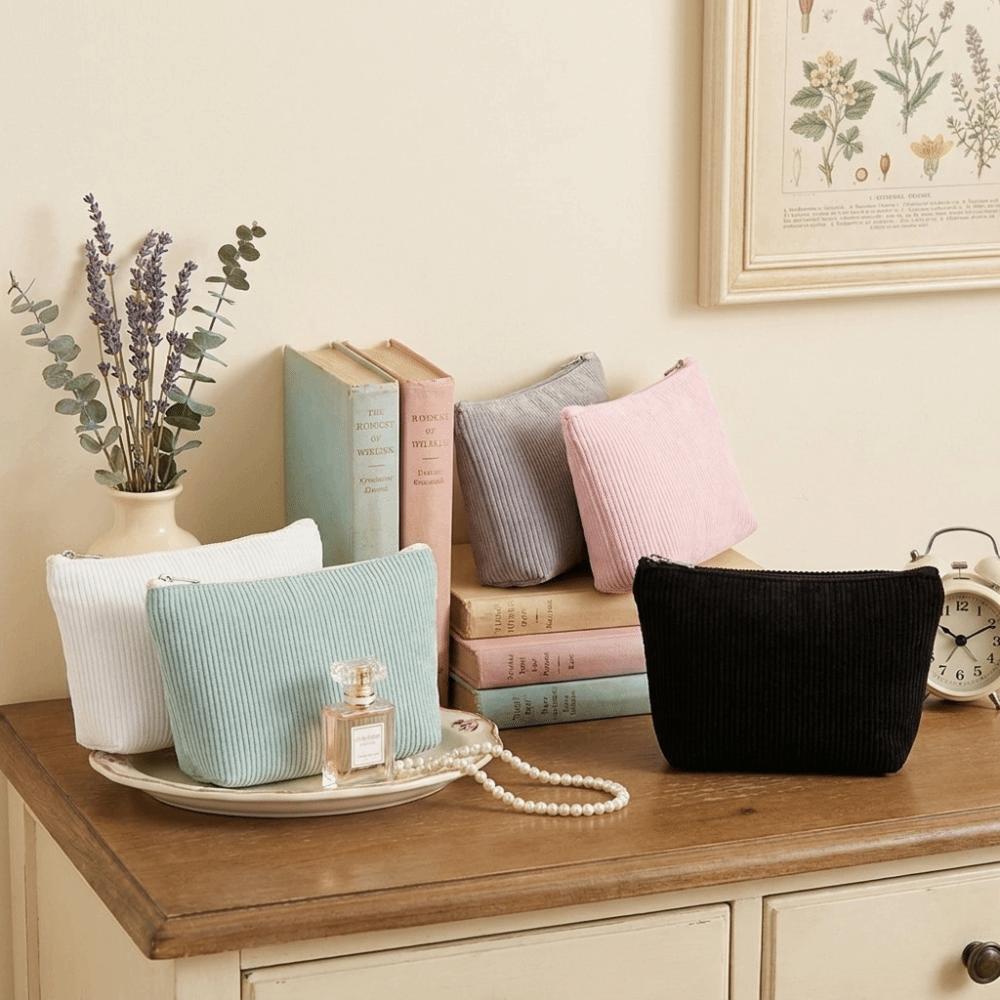 Large Capacity Dumpling Makeup Bag Durable Toiletry Bag Practical Storage Bag Stationery