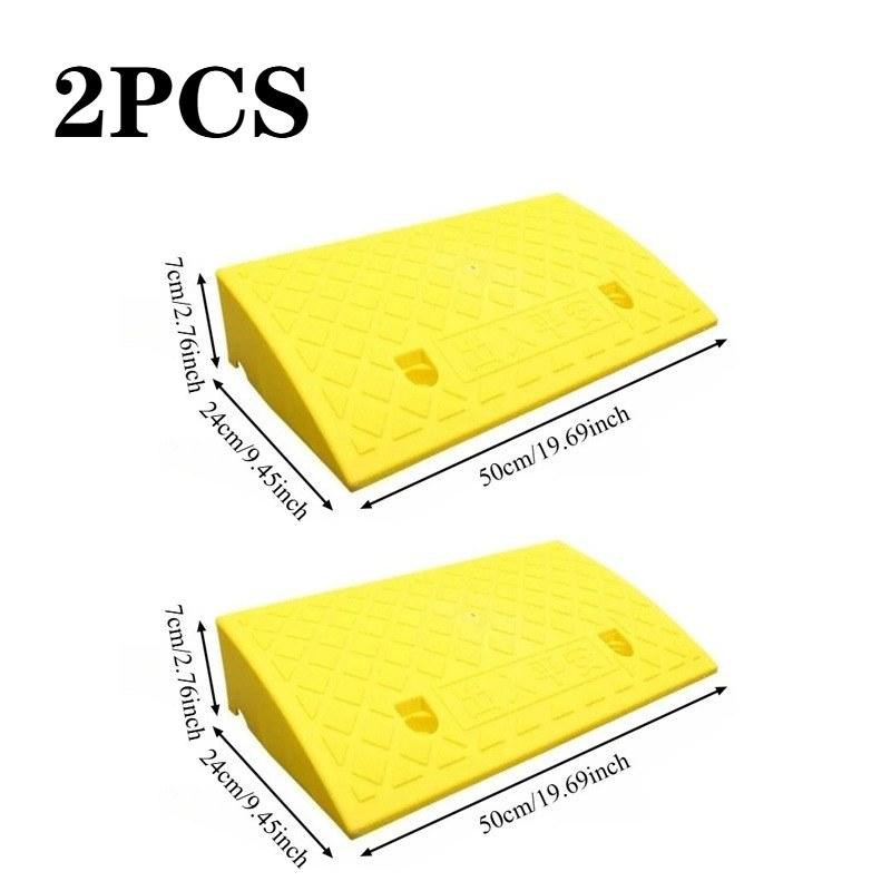 Rampa de Umbral Portátil Duradera de 3–10 cm de Altura, Superficie Antideslizante para Coche, Motocicleta, Silla de Ruedas, Mascotas, Umbral de Puerta, Acceso a Bordillo