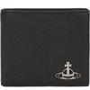 Vivienne Westwood Orb Logo Saffiano Bi Fold Wallet 5115002pm L001n N401
