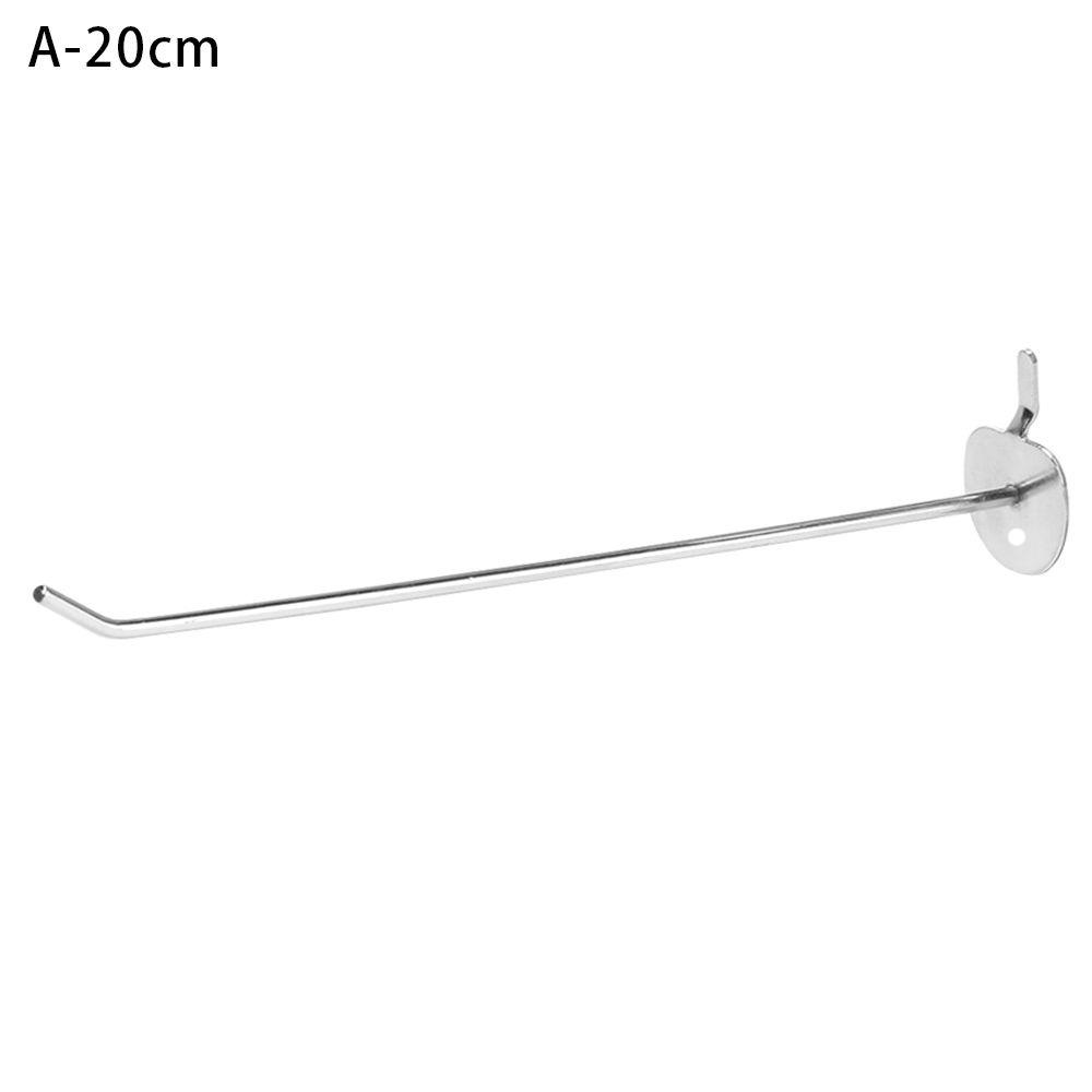 5Pcs Metal Convenient Hang Fits Holder Panel Storage Racks Retail Shop Peg Display Hooks Goods Shelf