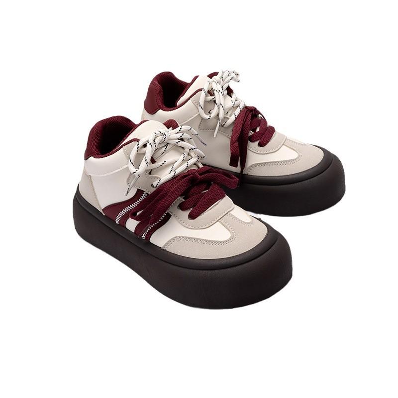 Globaler Trend Mode Board Schuhe Damen ZHQ5803 Frühling neu erhöhend leichter Luxus Damenschuhe Student vielseitige Freizeitschuhe