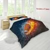 Rugby American Football Home Textiles Digital Printing Three-Piece Bedding Set