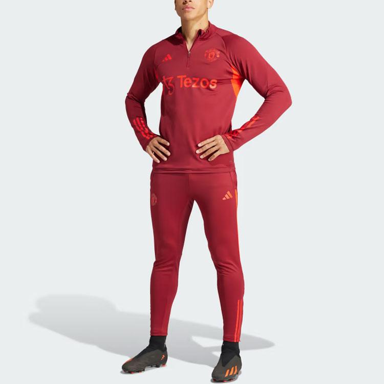 adidas Manchester United Tiro 23 Training Top Men Tops Red IA7277