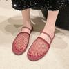 Fashion 2025 Summer Hot Sale Mesh Women’s Closed Toe Slippers Outdoor Breathable Flat with Slippers for Fashion Concise Casual Sandals