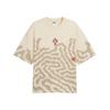 Puma X Portugalia Colaborare Salehe Bembury King Tricou Unisex cu Gât Rotund, Croială Largă, Mânecă Scurtă Topuri 635102-87