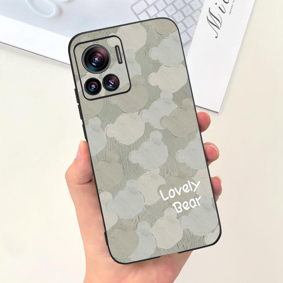 For Motorola Edge X Case Edge X30 Luxury Stylish Painting TPU Soft Phone Cover for Motorola Moto X30 Pro Bumper Silicone Coque