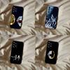 D-Daft Punk Band Phone Case For Samsung A20,A21s,A22,A31,A32,A52,A53,A72,73,A80 Soft Black Cover