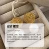 French High-End Earrings Spiral Grass Weaving With Cotton Pearls Light Luxury Simple Stud Earrings Women