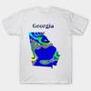 T-shirt Dam Georgien Karta Harajuku Tryck Kawaii T-shirt Sommar Kortärmad Dam T-shirt Topp Tee