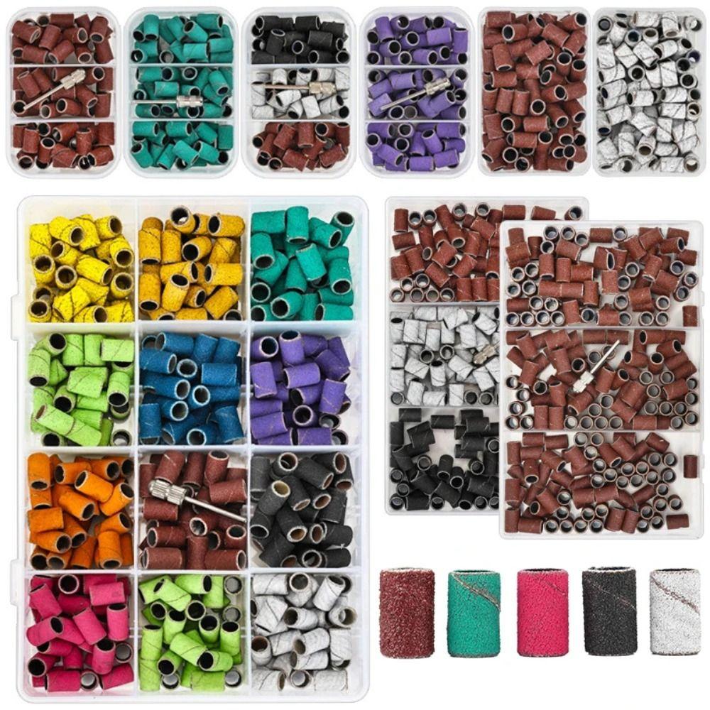 75/210Pcs Multi-functional Nail Drill Bits Portable Nail Grinder Polish Nail Salon