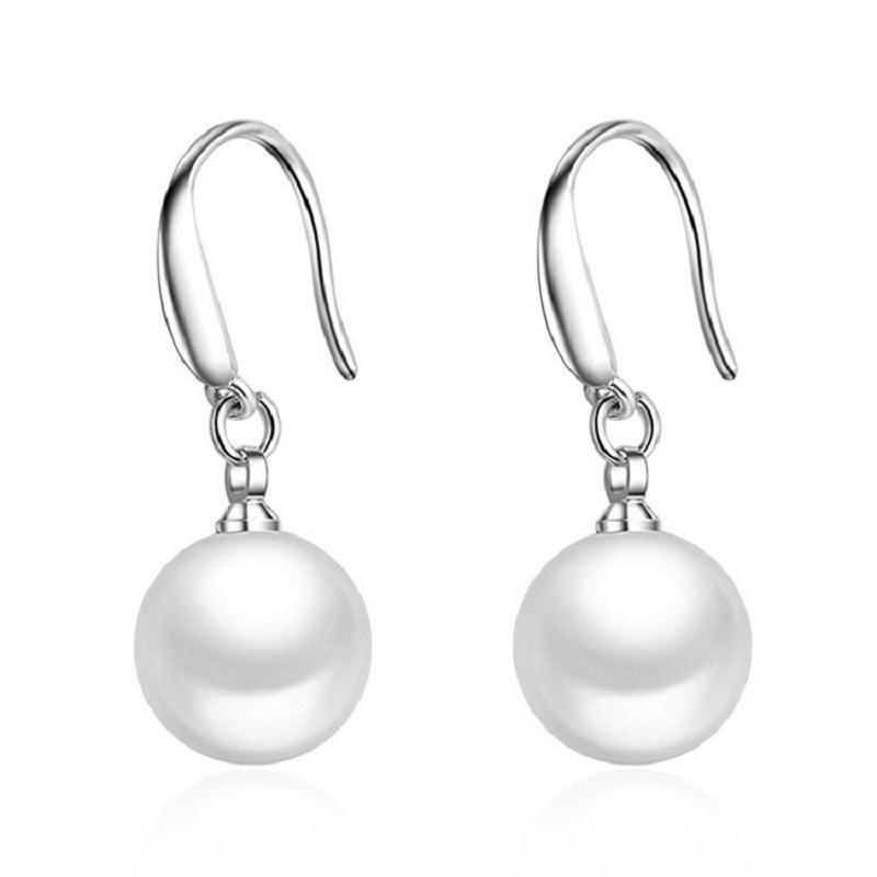 Korean Retro Tassel Pearl Earrings - Elegant European & American Style Ladies Accessories