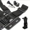 Telefoonhouder Borstband Mount Riem Voor GoPro Hero Insta360 R X2 DJI OSMO Go Pro SJCAM EKEN Actiecamera Accessoires