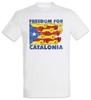 Freedom For Catalonia Men's T-Shirt Mens Womens Tees Top Freedom Freedom Free Catalonia Viva La