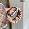 Heart-Shaped Puppy Hair Tie Strap for Apple Watch 2-10, S Series