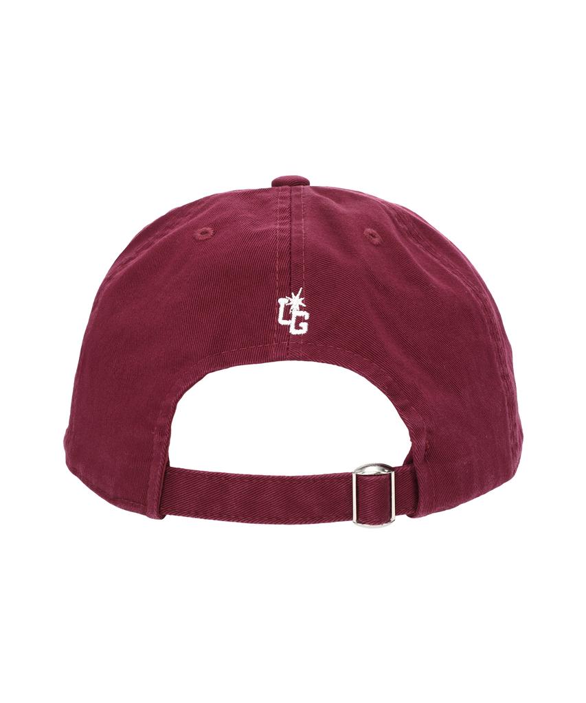 Yunibeoseugameonteu Ug Vintage Logo Cap_Burgundy