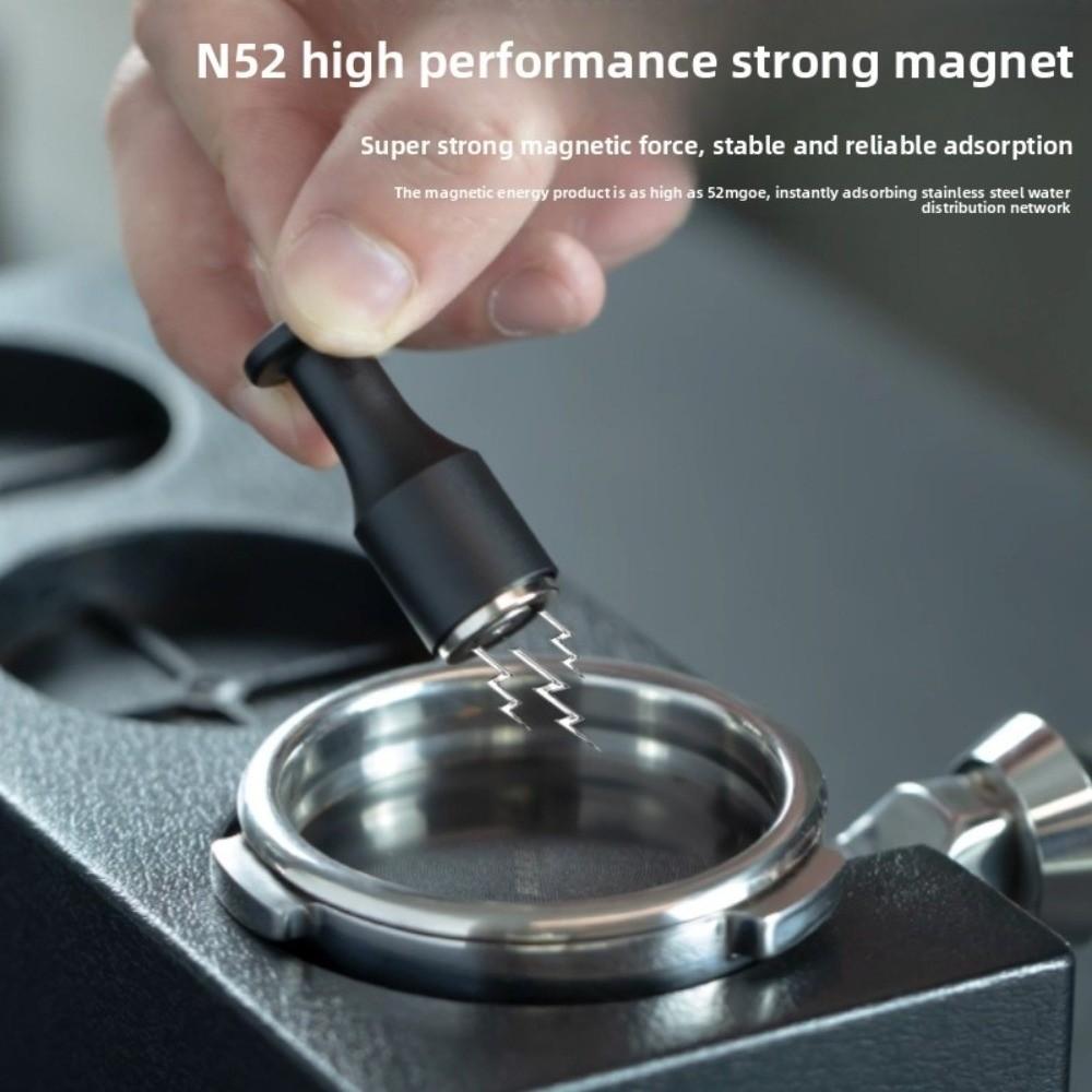 Magnetic Coffee Puck Screen Suction Powder Free Retractable Magnetic Attractor Bar Barista Tool