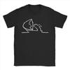 La Linea In Boating Camisetas Hombres Mujeres Novedad Algodón Camisetas Cuello Redondo Manga Corta Camiseta 4XL 5XL Ropa